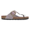 Gizeh Big Buckle Cuir naturel verni