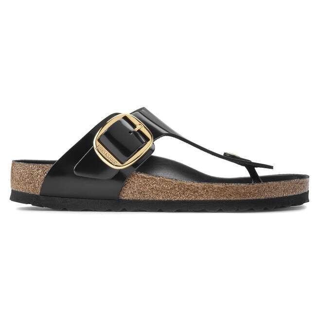 Gizeh Big Buckle Cuir naturel verni Gizeh Big Buckle Cuir naturel verni