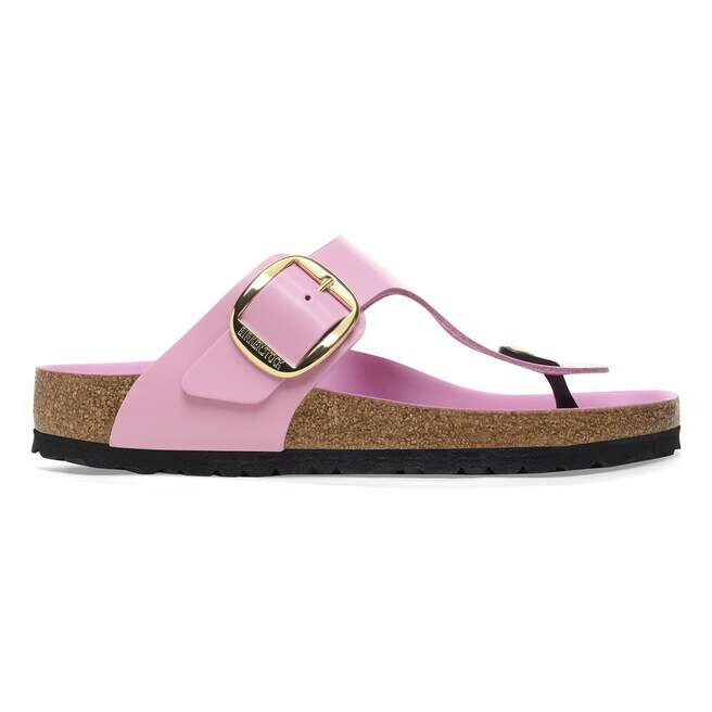 Gizeh Big Buckle Cuir naturel verni Gizeh Big Buckle Cuir naturel verni