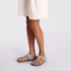 Gizeh Big Buckle Cuir naturel verni