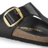 Gizeh Big Buckle Cuir naturel verni Gizeh Big Buckle Cuir naturel verni