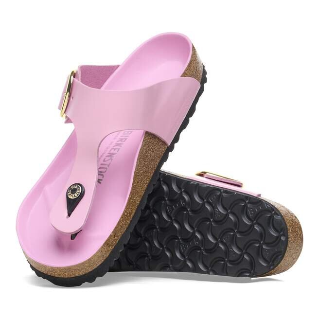 Gizeh Big Buckle Cuir naturel verni Gizeh Big Buckle Cuir naturel verni