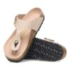 Gizeh Big Buckle Cuir naturel verni