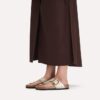 Gizeh Big Buckle Cuir naturel verni Gizeh Big Buckle Cuir naturel verni