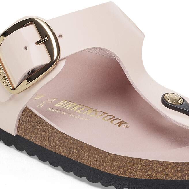 Gizeh Big Buckle Cuir naturel verni Gizeh Big Buckle Cuir naturel verni