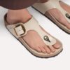 Gizeh Big Buckle Cuir naturel verni Gizeh Big Buckle Cuir naturel verni