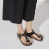Gizeh Big Buckle Cuir naturel verni Gizeh Big Buckle Cuir naturel verni