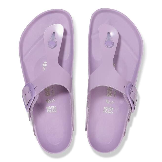 Gizeh Big Buckle Cuir naturel verni ultra-brillant Crocus Gizeh Big Buckle Cuir naturel verni ultra-brillant Crocus
