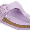 Gizeh Big Buckle Cuir naturel verni ultra-brillant Crocus Gizeh Big Buckle Cuir naturel verni ultra-brillant Crocus