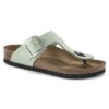 Gizeh Big Buckle Cuir nubuck Matcha Gizeh Big Buckle Cuir nubuck Matcha
