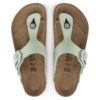 Gizeh Big Buckle Cuir nubuck Matcha Gizeh Big Buckle Cuir nubuck Matcha