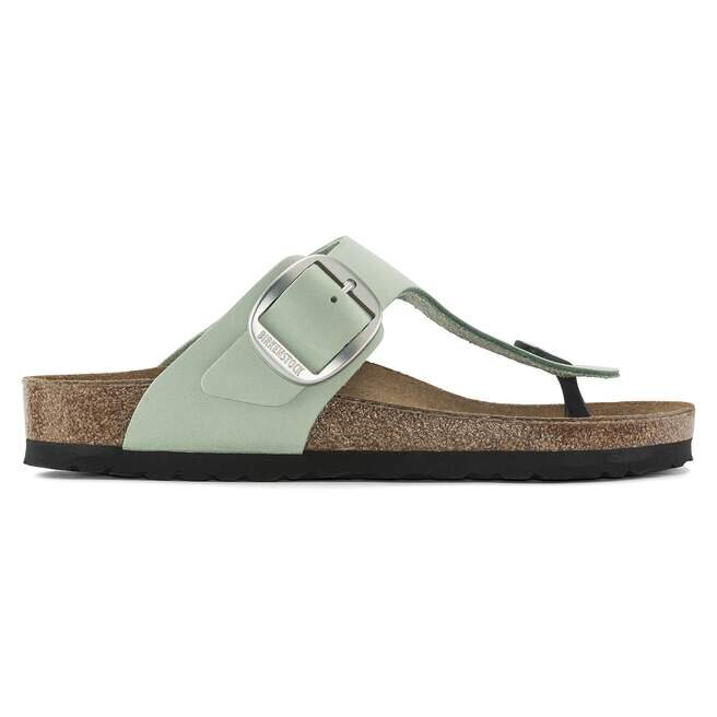 Gizeh Big Buckle Cuir nubuck Matcha Gizeh Big Buckle Cuir nubuck Matcha