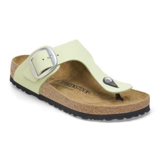 Gizeh Big Buckle en cuir nubuck
