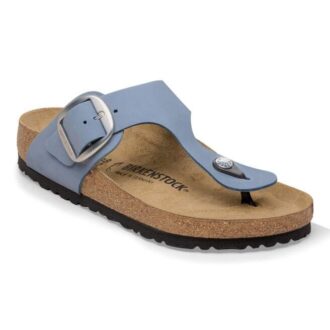 Gizeh Big Buckle en cuir nubuck