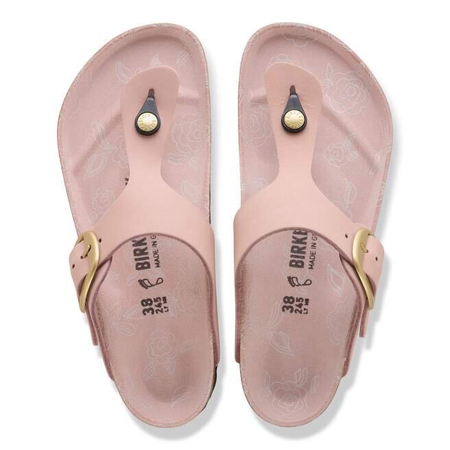 Gizeh Big Buckle en cuir nubuck Gizeh Big Buckle en cuir nubuck
