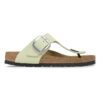 Gizeh Big Buckle en cuir nubuck