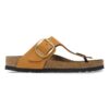 Gizeh Big Buckle en cuir nubuck