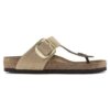 Gizeh Big Buckle en cuir nubuck Gizeh Big Buckle en cuir nubuck