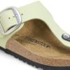 Gizeh Big Buckle en cuir nubuck
