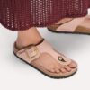 Gizeh Big Buckle en cuir nubuck Gizeh Big Buckle en cuir nubuck