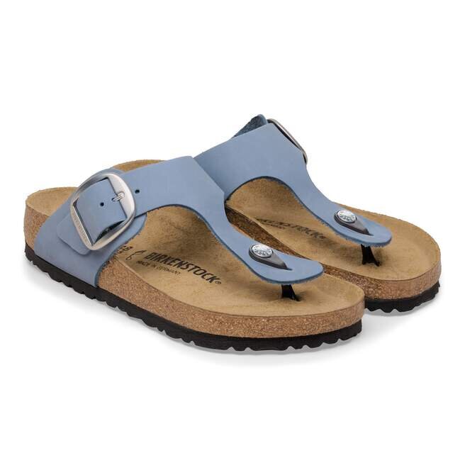 Gizeh Big Buckle en cuir nubuck Gizeh Big Buckle en cuir nubuck
