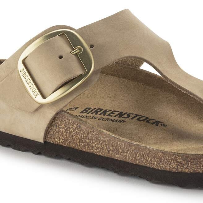 Gizeh Big Buckle en cuir nubuck Gizeh Big Buckle en cuir nubuck