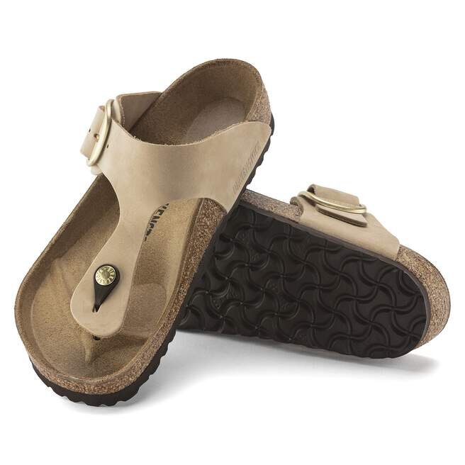 Gizeh Big Buckle en cuir nubuck Gizeh Big Buckle en cuir nubuck