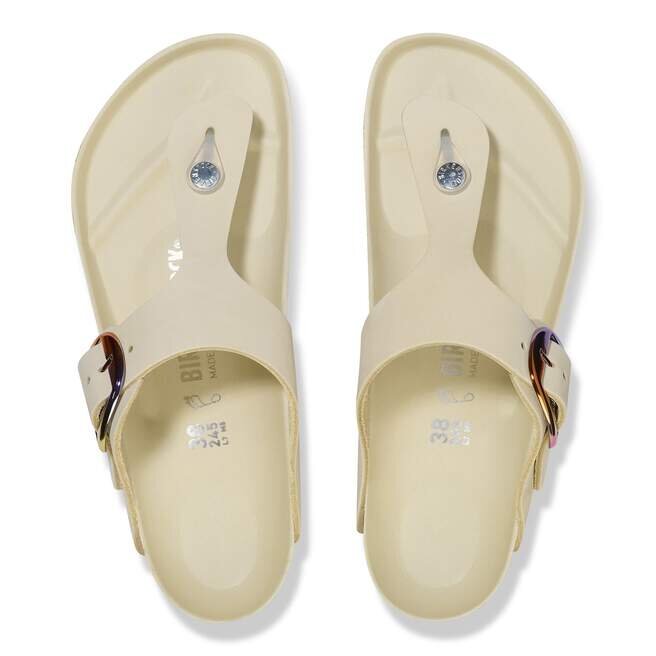 Gizeh Big Buckle en cuir nubuck naturel Gizeh Big Buckle en cuir nubuck naturel