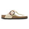 Gizeh Big Buckle en cuir nubuck naturel Gizeh Big Buckle en cuir nubuck naturel