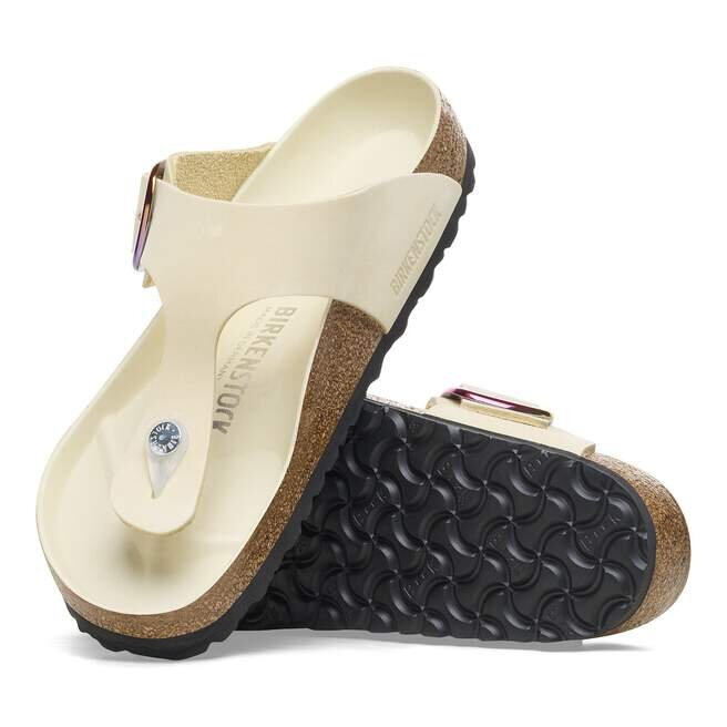 Gizeh Big Buckle en cuir nubuck naturel Gizeh Big Buckle en cuir nubuck naturel