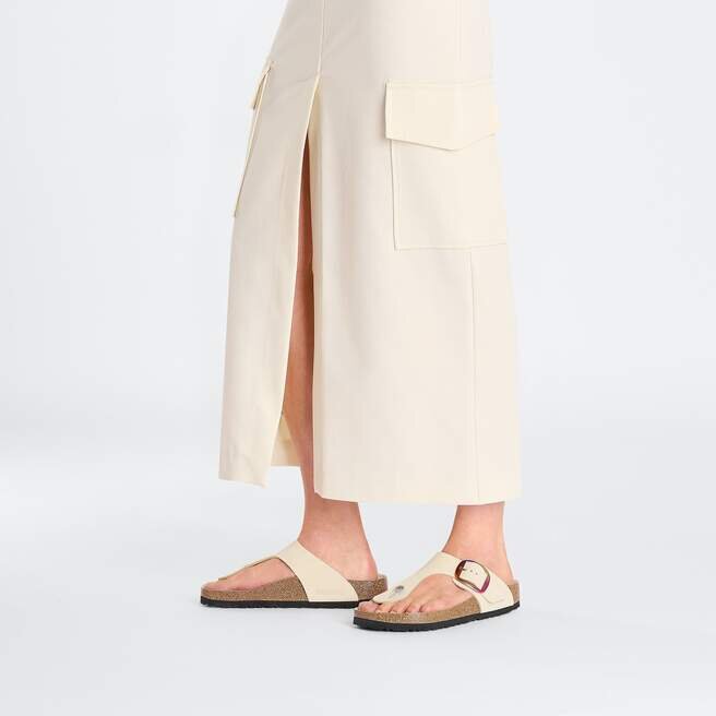 Gizeh Big Buckle en cuir nubuck naturel Gizeh Big Buckle en cuir nubuck naturel