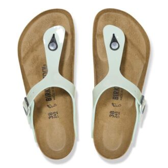 Gizeh Birko-Flor Patent Surf Green