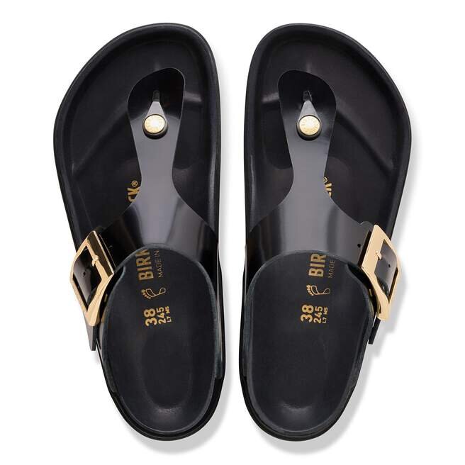 Gizeh Droplet Buckle Cuir naturel verni Gizeh Droplet Buckle Cuir naturel verni