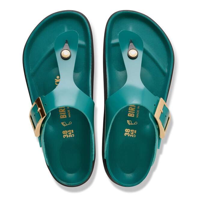Gizeh Droplet Buckle Cuir naturel verni Gizeh Droplet Buckle Cuir naturel verni