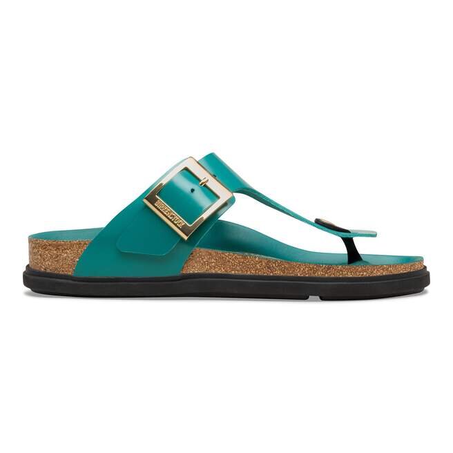 Gizeh Droplet Buckle Cuir naturel verni Gizeh Droplet Buckle Cuir naturel verni