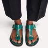 Gizeh Droplet Buckle Cuir naturel verni Gizeh Droplet Buckle Cuir naturel verni