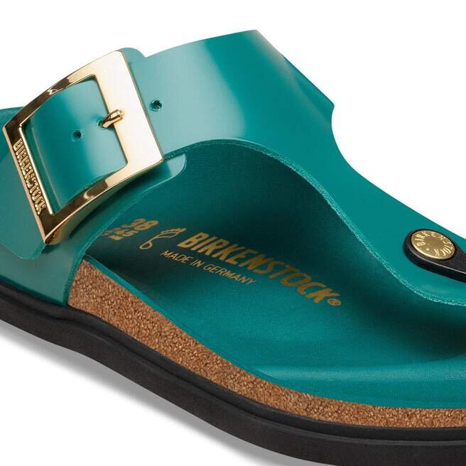 Gizeh Droplet Buckle Cuir naturel verni Gizeh Droplet Buckle Cuir naturel verni