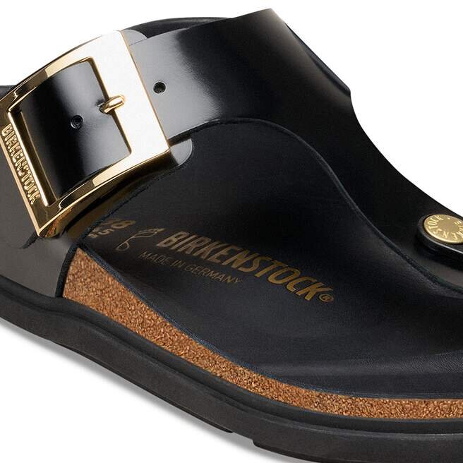 Gizeh Droplet Buckle Cuir naturel verni Gizeh Droplet Buckle Cuir naturel verni