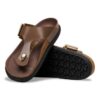 Gizeh Droplet Buckle Cuir naturel verni Gizeh Droplet Buckle Cuir naturel verni