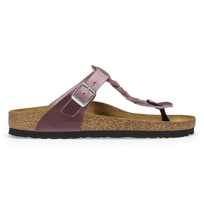 Gizeh en cuir naturel tressé huilé Gizeh en cuir naturel tressé huilé