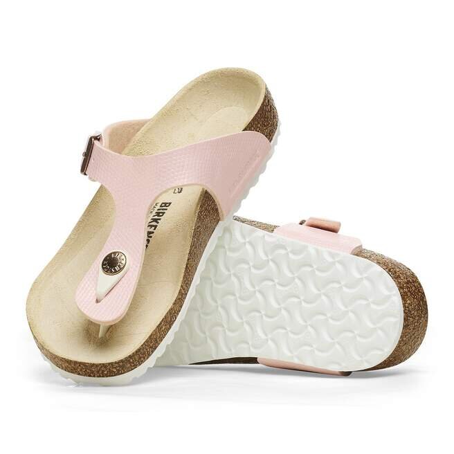 Gizeh Kids Bs Birko-Flor gaufré rose clair brillant Gizeh Kids Bs Birko-Flor gaufré rose clair brillant