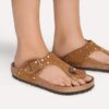 Gizeh Rivet Cuir suédé