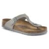 Gizeh Soft Footbed Cuir nubuck Gris tourterelle Gizeh Soft Footbed Cuir nubuck Gris tourterelle