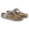 Gizeh Soft Footbed Cuir nubuck Gris tourterelle Gizeh Soft Footbed Cuir nubuck Gris tourterelle