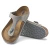 Gizeh Soft Footbed Cuir nubuck Gris tourterelle Gizeh Soft Footbed Cuir nubuck Gris tourterelle