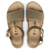 Glenda Cuir suédé et textile Kaki délavé Glenda Cuir suédé et textile Kaki délavé