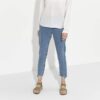 Glenda Cuir suédé et textile Kaki délavé Glenda Cuir suédé et textile Kaki délavé