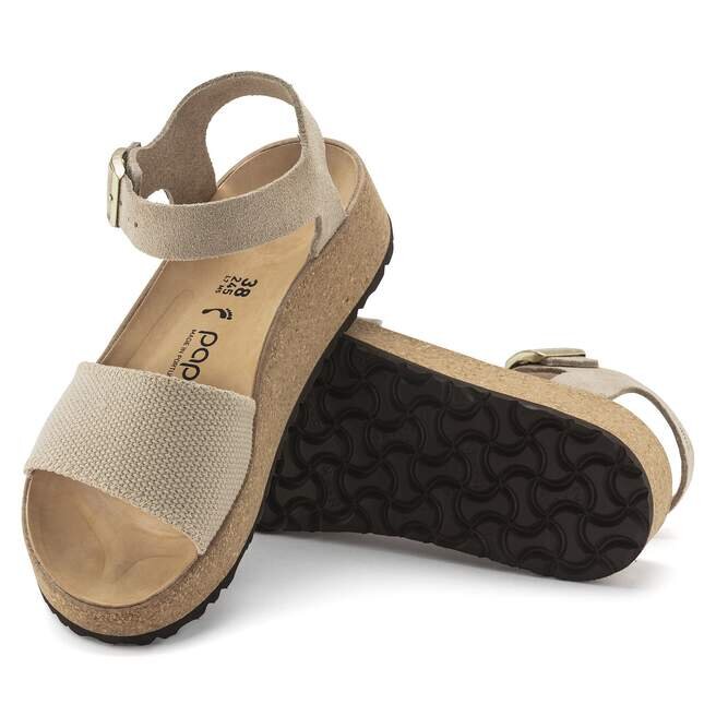 Glenda en daim et textile Sandcastle Glenda en daim et textile Sandcastle