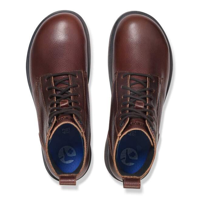 Highwood Lace Mid Hommes Cuir Chocolat Highwood Lace Mid Hommes Cuir Chocolat