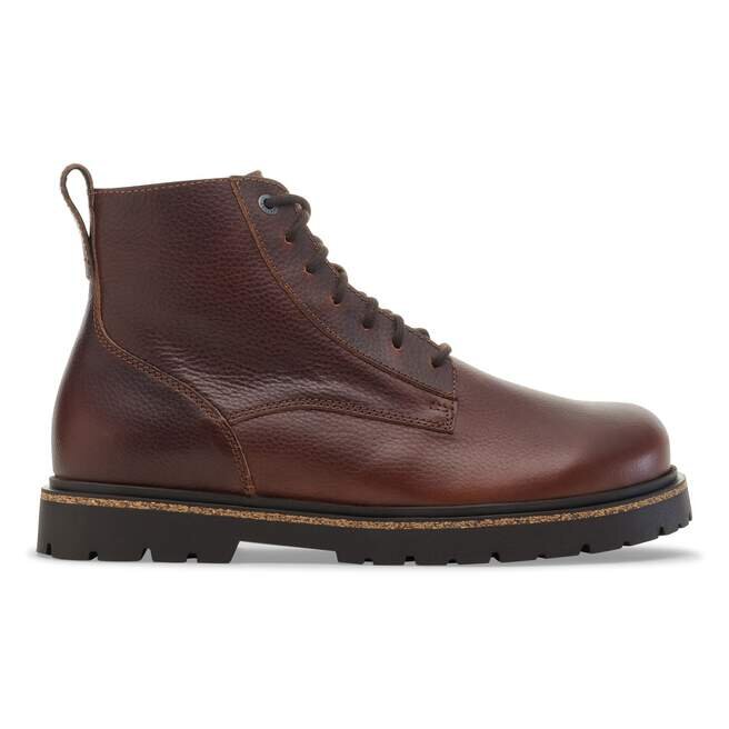 Highwood Lace Mid Hommes Cuir Chocolat Highwood Lace Mid Hommes Cuir Chocolat